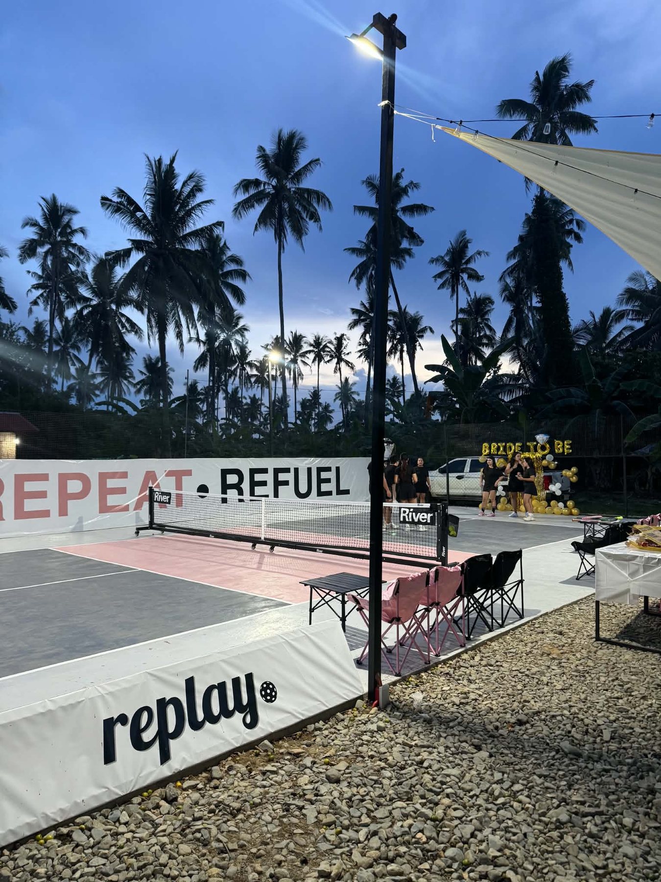 Replay court venue for private events